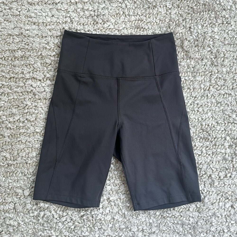 Girlfriend Collective High-Rise Bike Short - Moon S